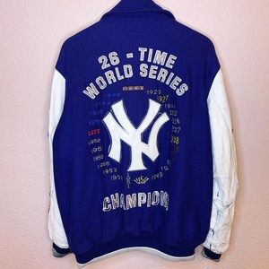 Vintage New York Yankees World Series jacket Med